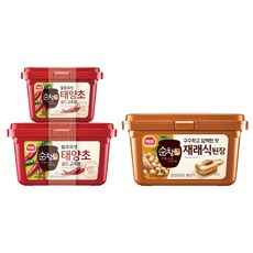 올따옴기획 해표순창궁 태양초골드고추창(1.8kg+450g)+재래식된장1kg, 1세트