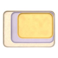 youhouse 柔和色調托盤3入組, 混合顏色, 1套