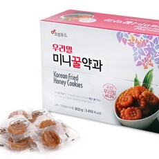 우리밀로 만든 미니 꿀약과 800g, 1개