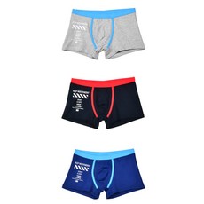 활동성 좋은 면스판 남주니어 드로즈 3매입 남학생팬티
