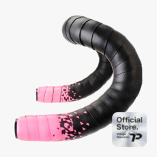 투프리 자전거 핸들바 테이프 EVA 폼 투톤 PU 핸들 그립 Toopre, 핑크, 1세트