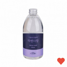 아로마용품 리필액 디퓨저 라벤더향 500ml 달콤한 국내산