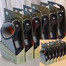 애견 산책 원터치 브레이크 자동 리드줄 대형견리드줄 산책용품 강아지자동리드줄 강아지목줄, 3M