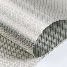 패러데이 rfid 차폐 패브릭 블록 wifirf 방사선 전도성 구리니켈 emf 보호 천 실버 색상, 1개