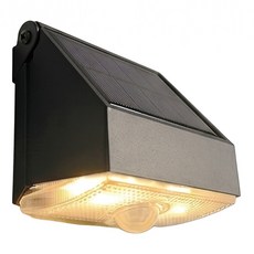 파카이라이트 각1 태양광 LED 센서등 야외 무선 LED 정원등, 블랙, 1개