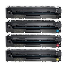 HP 레이저 프린터 대용량 호환 토너 202A cf500X cf501X cf502X cf503X, 1개, 4COLOR (4색) CF500~3X