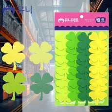 클로버 펠트 5x6 20p 유치원게시판 학교게시판 교실환경판 펠트공예 환경판 학급게시판