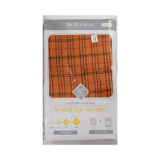 송월타올 빅 샤보렌 오렌지 체크 때밀이 80 (아주강함) 5장 10장, 송월 빅 샤보렌 오렌지 체크 때밀이80, 10개