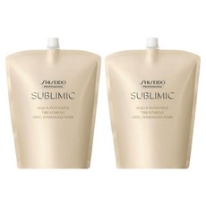 서브리믹 아쿠아 인텐시브 트리트먼트 드라이 데미지드 헤어 리필용, 1.8kg, 2개