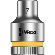 Wera - 5003552001 Zyklop 8790 HMB 3/8인치 소켓 육각 헤드 7mm x 길이 29mm