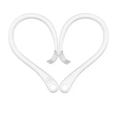 Airpods 1/2 Pro Earpods 루프 클립 헤드셋 이어 후크 교체 헤드폰 액세서리 용 Bluetooth 실리콘 귀고리, 05 Transparent