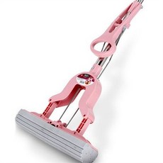 밀대 청소기 간편 원터치 자동 밀대 걸레 바닥 청소용 화장실 유리창 욕실 창문, 1개