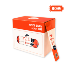 양원프레쉬 더와이 보리차원액스틱, 1개, 80개입, 10g