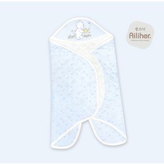 Ailiher 愛力兒優質多功能鋪棉包巾 連帽式包巾 嬰兒包巾 幼童包巾 居家外出