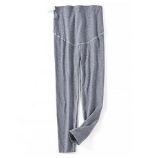 PU_넥 레이스 싱글컬러 임부 내의 팬츠