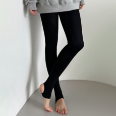 [1+1] 코드코드 슬링핏 벨벳 기모 고리 레깅스