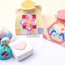 가온데이즈 떡 상자 만들기 세트 어린이집추석만들기, 단청, 1