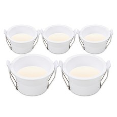라인라이팅 LED 어반(움푹) 3인치 다운라이트 8w, 5개, 어반(움푹)3인치 8w 주백(아이보리빛)