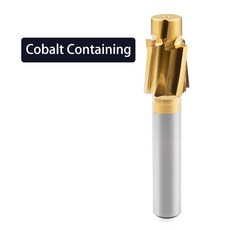 코발트 함유 카운터싱크 밀링 커터 평평한 바닥 드릴 가이드 메가 포함 M35/6542, Cobalt Containing, M12, 1개