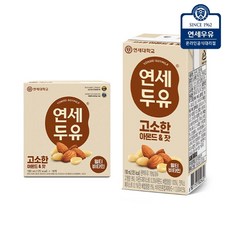 연세우유 [연세]고소한 아몬드n잣 두유16팩, 190ml, 16개