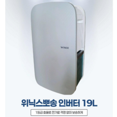 위닉스 뽀송 인버터 제습기 19L, [DXJE193-LMK 19리터]