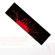 스케이트 보드 사포 스쿠터 데크 연마 종이 전기 테이프, 1. Red Inkjet, 1개