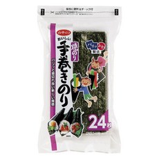 SHIRAKONORI美味手捲用烤海苔 24枚入, 1個