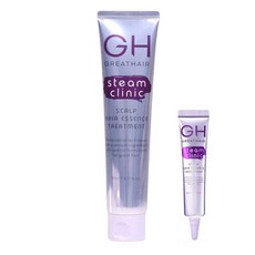 GH 그레이트헤어 스팀 스칼프 에센스 노워시 헤어 트리트먼트, 1개, 110ml