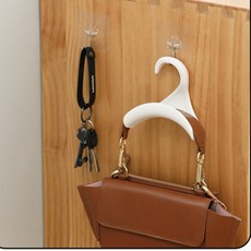 세나 귀여운 고양이 가방걸이 후크걸이, 블랙