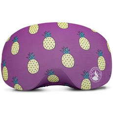 스키 스노우보드 고글 커버 슬리브 - 여행 보관 및 Apres를 위한 렌즈 긁힘 먼지 보호 (첫 번째 의자), 피냐