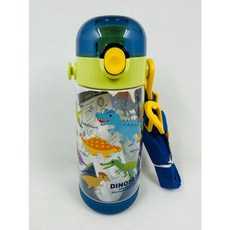 Skater 兒童恐龍造型直飲水壺 480ml, 1個, 綠色恐龍