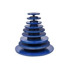 도자기 회전판 손물레 점토 도예 공예 공방 물레 알루미늄 주철 17cm, 알루미늄 12cm