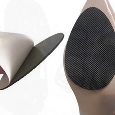 신발 미끄럼 방지 밑창 패드 실리콘 논슬립 접착 스티커 하이힐 구두 안전 그립 보호, 1개