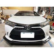豐田 11代 ALTIS 競速PLUS版 前下巴 鋼琴烤漆黑, 1個