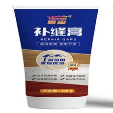 木器家具修補膏 刮痕裂痕修復 木質家具補漆膏, 1個, 100g-胡桃木色