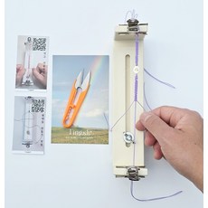 팔찌 반지 매듭만들기 지그 2in1 업그레이드 버전 매듭 받침대