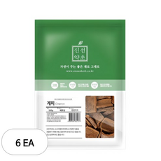 신선약초 육계 계피, 500g, 6개