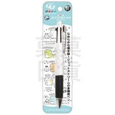 Uni三菱 Jetstream 角落生物四色原子筆 多色溜溜筆 可愛文具 書寫流暢 角落小夥伴授權, 1個