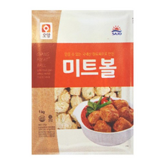 대한민국장사꾼 사조오양 미트볼 1kg, 4개