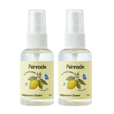 퍼베이드 휴대용 다목적 클리너 위생 에센스 살균 소독 탈취 세정 천연 성분, 2개, 50ml