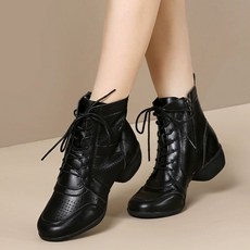 라인댄스 앵글부츠 고급 댄스 사교 모던화 줌바 슈즈