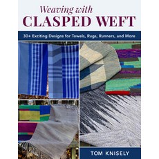 (英文圖書)Weaving with Clasped Weft: 30+ Exciting Designs for Towels Rugs Runners and More 平裝版, Stackpole Books, 英文