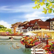 1000조각 직소퍼즐▶ 주인공이 되는 마을 콜마르 (OMP1020), 1개