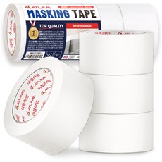 아뜰라임 도장 커버링 종이 마스킹테이프 48mm x 20m, 4개
