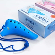 솔군스토어 알토C 교육용 오카리나 블루 오카리나음악