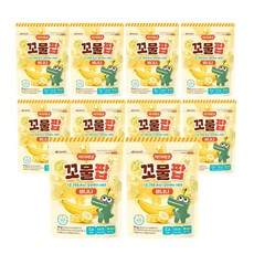 아이배냇 꼬물팝 아기과자, 바나나맛, 30g, 10개