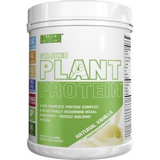EVLUTIONNUTRITION 植物蛋白粉, Natural Vanilla, 1入, 680g