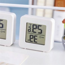 마린스토어 디지털 온습도계 화이트 온도습도계