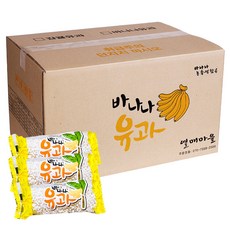 열매마을 원조 바나나 유과 2.5kg(개별포장) 명절 선물세트 단체 간식 부모님 한과 전통 과자 외국인 한국 선물, 1박스, 2.5kg