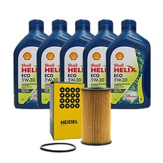 폭스바겐 뉴 CC 2.0TDI CFG ECO 엔진오일 세트, 원동기 형식 CFG, 쉘 ECO 5W30 5L, CO-512050